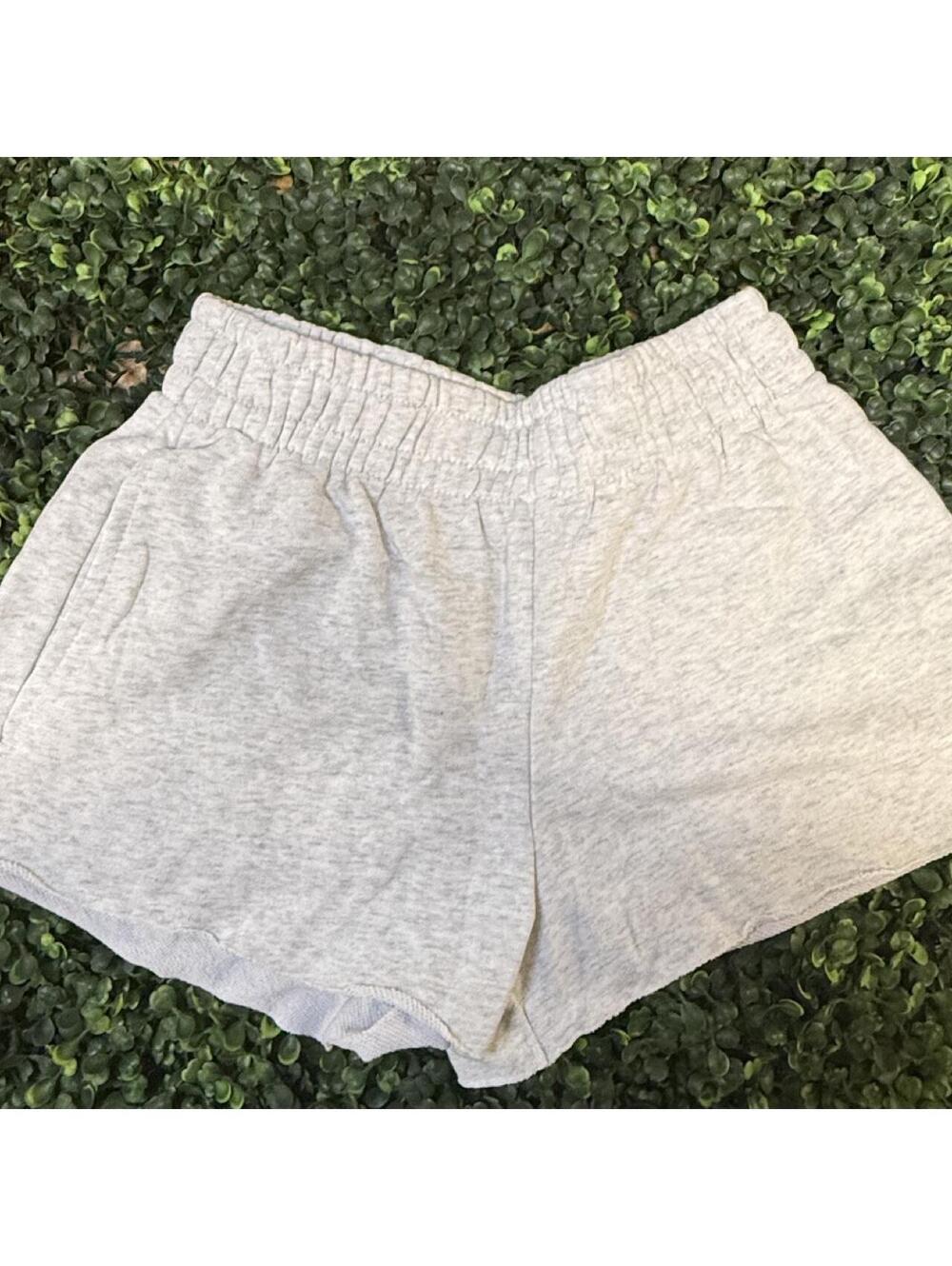 Garage Gray Sweat Shorts XXS High Rise Lounge Shorts